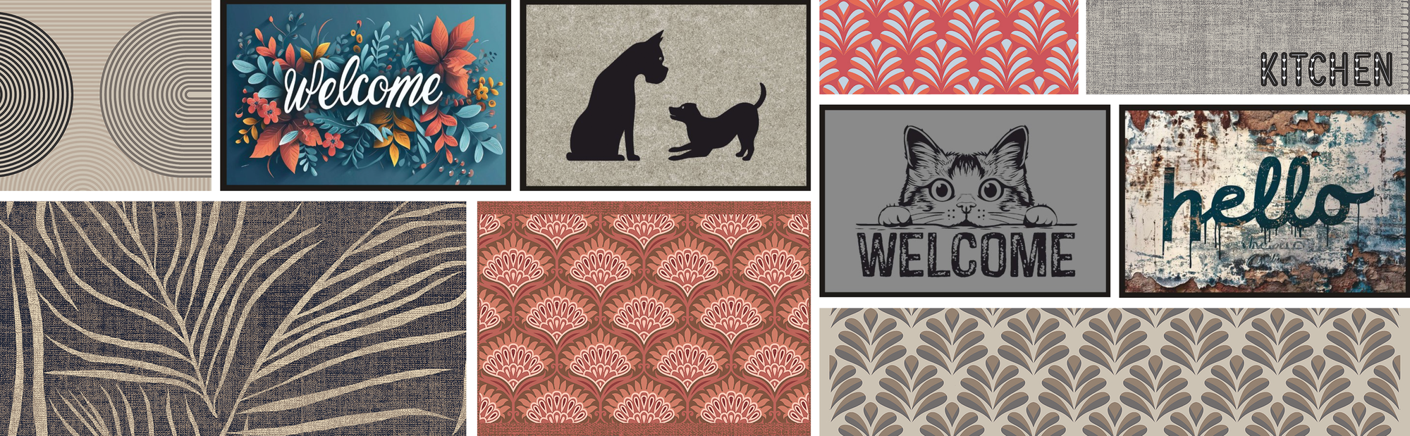 The perfect autumn collection of interior mats