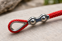 Puntkous 10mm rvs/inox, voor verstevigen van de lus in koord of rvs kabel