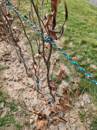 Anti-slip thread 4mm – black/green – 344m – polyethylene with knots