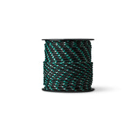 Anti-slip thread 4mm – black/green – 50m – polyethylene with knots