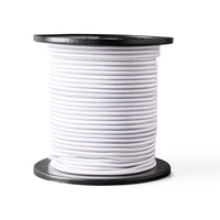 Elastiek 6mm – 100m – wit – elastisch touw voor netten, transport & klussen