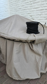 Elastic 6mm – 100m – black – elastic rope for nets, transport &amp; DIY