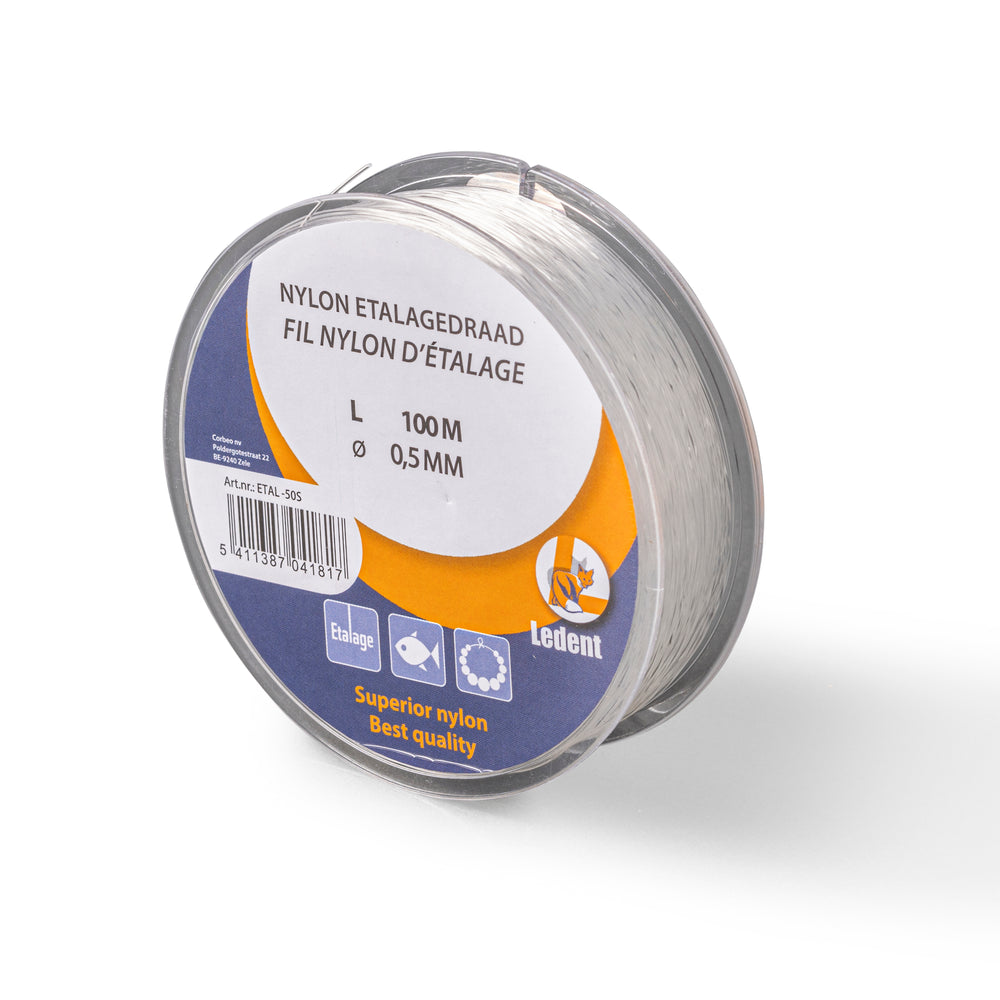 Nylon Etalagedraad 1 mm - Transparant & Sterk Ophangdraad