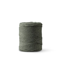 Macrame rope 1mm – forest – 65m – double-twisted recycled cotton