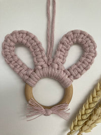 Macrame rope 5mm – bubblegum – 100m – double-twisted recycled cotton