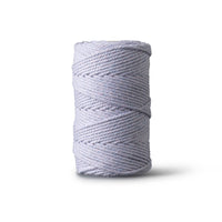 Macrame rope 2mm – light purple – 70m – double-twisted recycled cotton