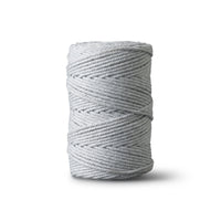 Macrame rope 2mm – mouse grey – 70m – double-twisted recycled cotton
