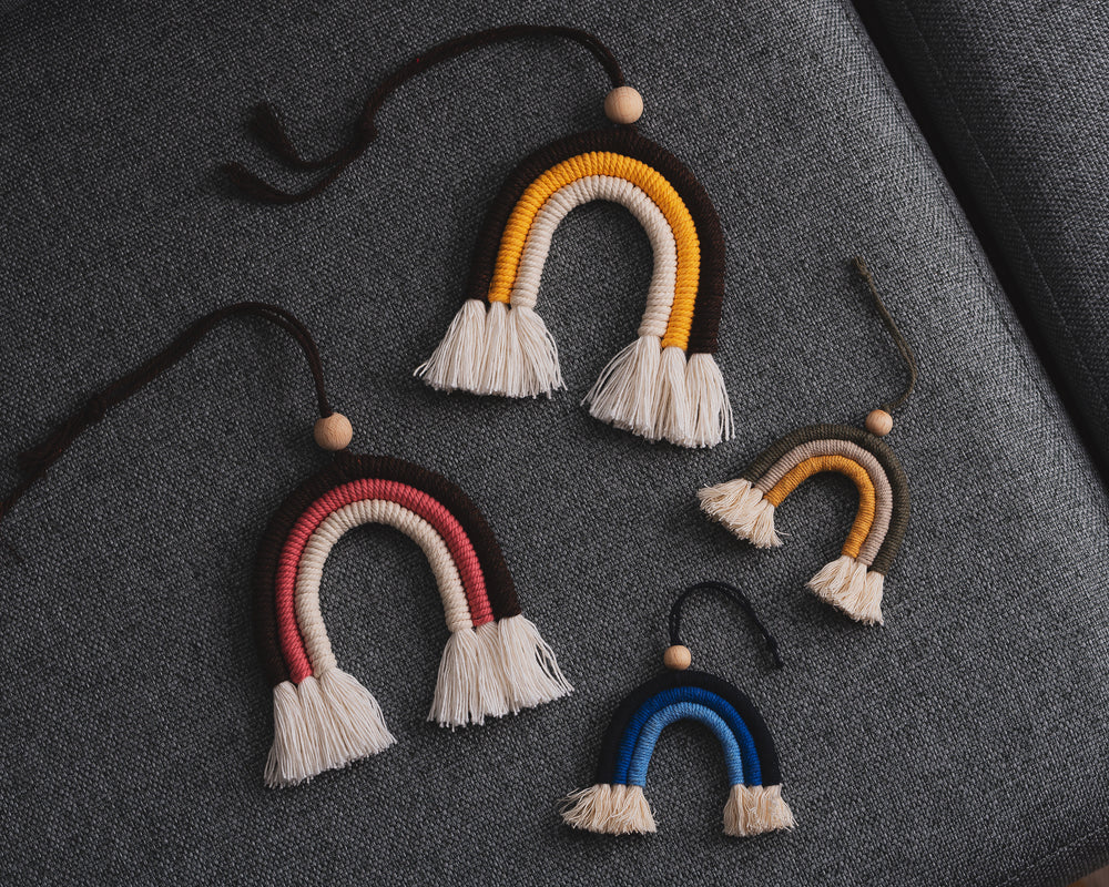 Macrame rope 2mm – ochre yellow – 70m – double-twisted recycled cotton