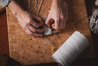 Macrame rope 2mm – off-white – 70m – double-twisted recycled cotton