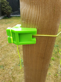 Nylon rope 1mm – fluorescent yellow – 100m – braided polyamide for masonry and gardening