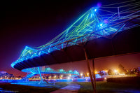 Nylon rope 3mm – fluorescent yellow – 500m – braided fluorescent cord