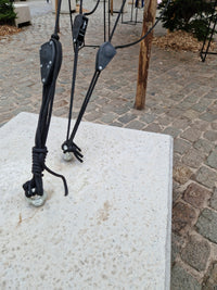 Nylon rope 5mm – black – 100m – braided polyamide cord