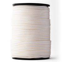 Nylon rope 5mm – white – 100m – braided polyamide cord