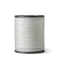 Nylon rope 6mm – white – 100m – braided polyamide cord