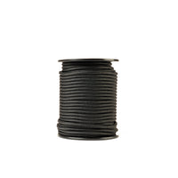 Nylon rope 6mm – black – 50m – braided polyamide cord