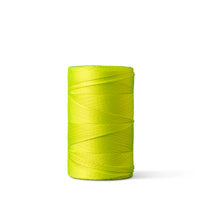 Nylon rope 1mm – fluorescent yellow – 1000m – braided polyamide for masonry and gardening