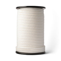 Nylon rope 10mm – white – 100m – braided polyamide cord