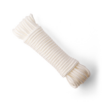 Nylontouw 10mm – 20m – wit – gevlochten polyamide koord