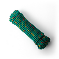 Polypropylene rope 8mm – 20m – mixed colours – braided lightweight all-round rope