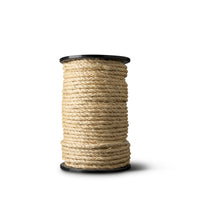 Sisal rope 10mm – 100m – naturally twisted – for DIY, animals &amp; re-enactment