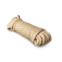 Sisal rope 12mm – 20m – naturally twisted – for DIY, animals &amp; re-enactment