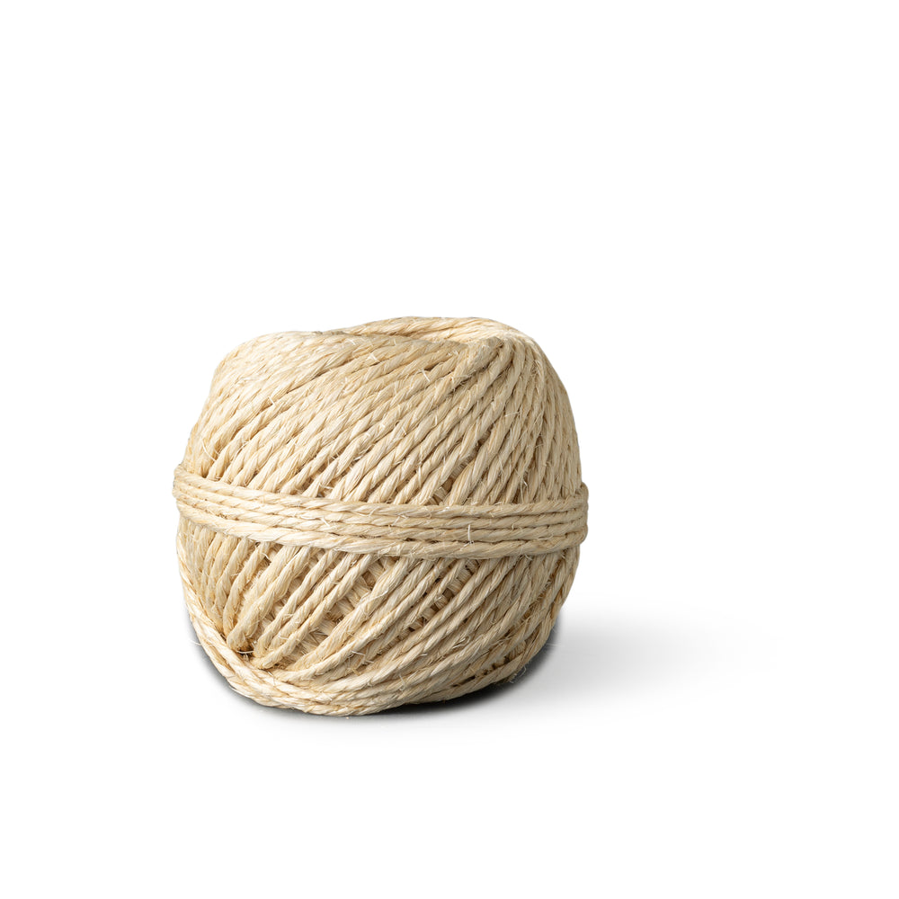 Sisal twine 2.5mm – 50m – natural 2-ply twine for garden &amp; DIY