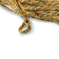 Lead rope or pulling rope 11mm – 3m, 12pcs – sisal/polypropylene combination – with loop – for construction & agriculture