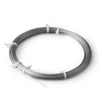 Staalkabel 1 mm - 10 m - gegalvaniseerd