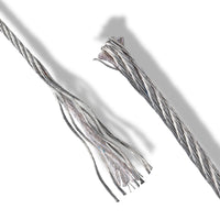 Staalkabel 2,5mm - 15m - gegalvaniseerd